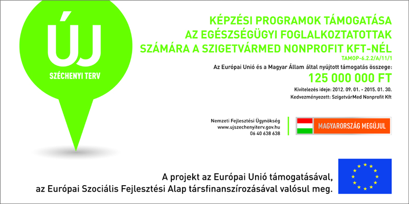 Új Széchenyi Terv támogatási információk