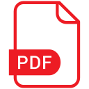 PDF dokumentumot kattintásra megnyitó ikon